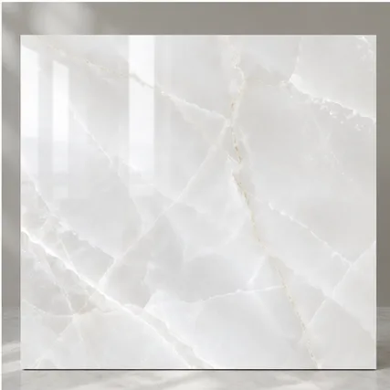 Arctic Onyx White Tile by Cerafilo Overseas