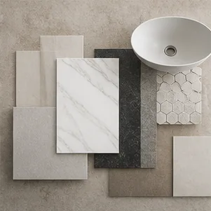 Sugar tile surface finish