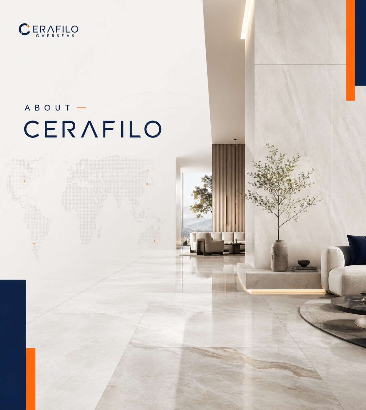 Cerafilo Overseas showroom