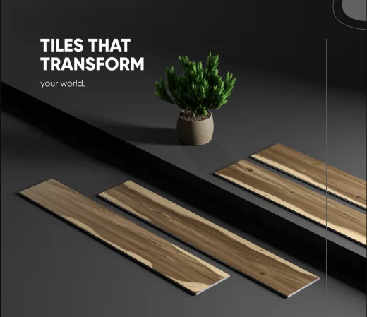 Porcelain Tiles collection of 200x1200mm