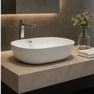 Luxury wash basin and sanitaryware collection for modern bathrooms